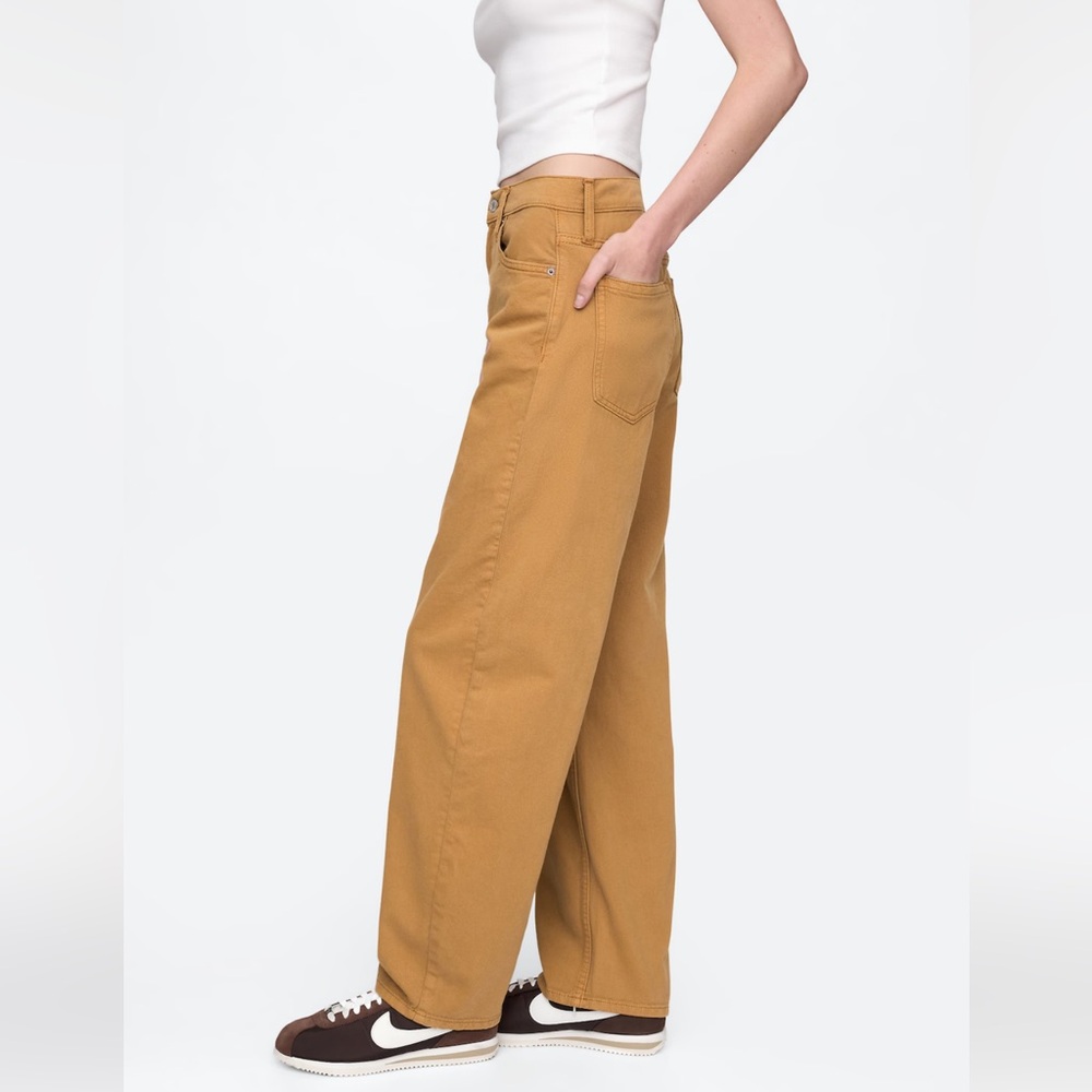 NWT GAP High Rise Barrel Jeans - Picture 4 of 5